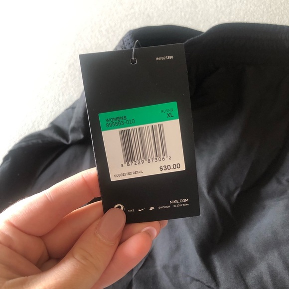 Black Women’s Nike Running Athletic Shorts - Picture 3 of 4